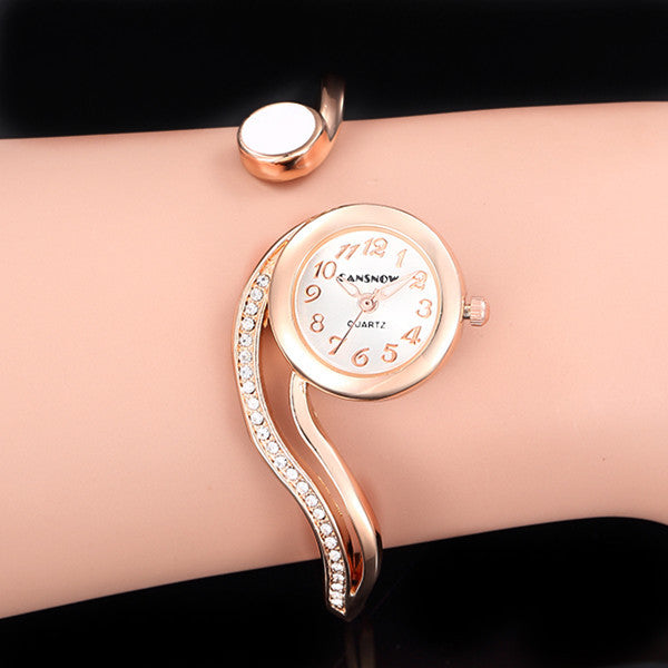 Fashion Luxury Damenarmbanduhr Roségold Edition