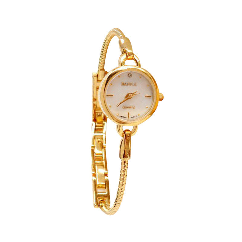 Retro Small Golden Watch