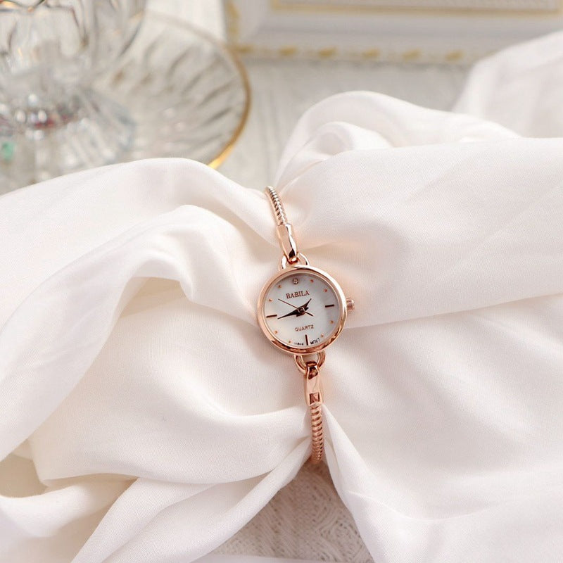 Retro Small Golden Watch
