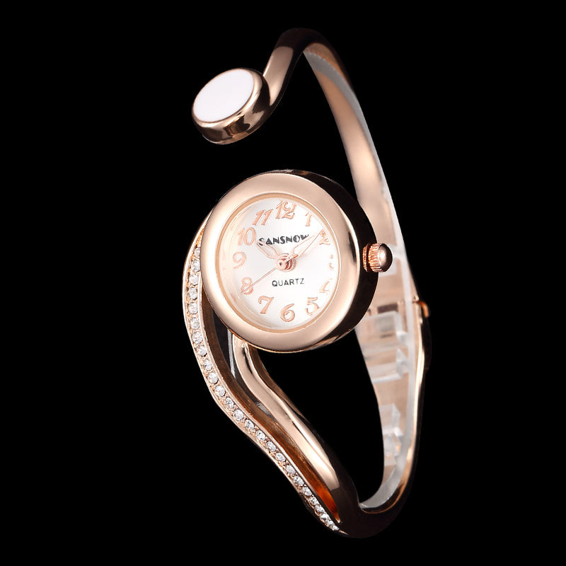 Fashion Luxury Damenarmbanduhr Roségold Edition