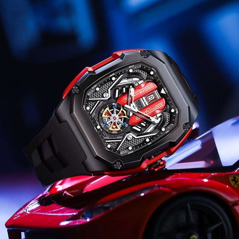 Herrenuhr „Tonneau Hollow Sport 41
