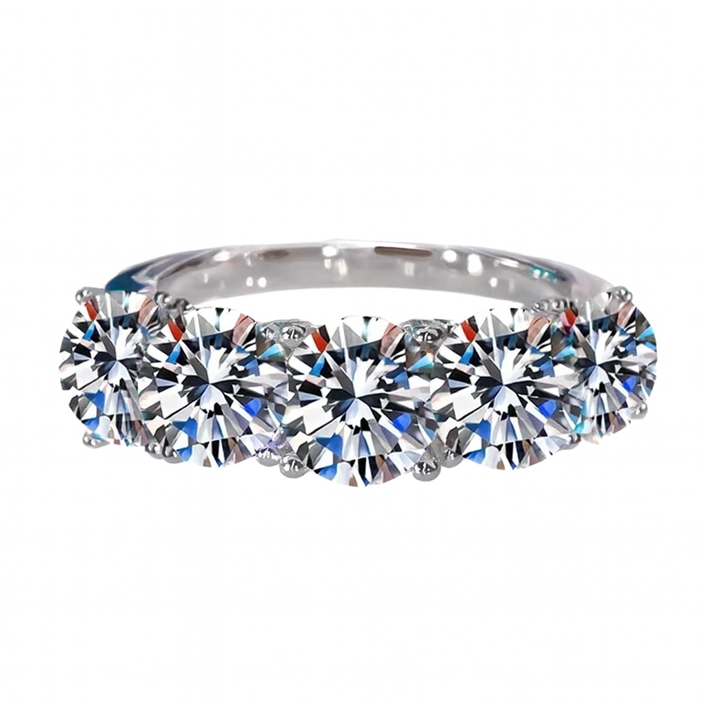 NeeTim™ D Color Moissanite Ring