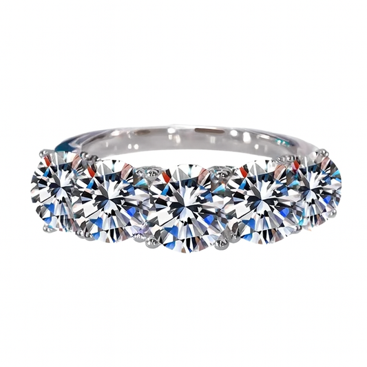 NeeTim™ D Color Moissanite Ring