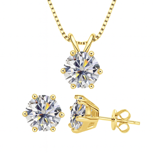 IOGOU™ Moissanite Diamond Jewelry Set