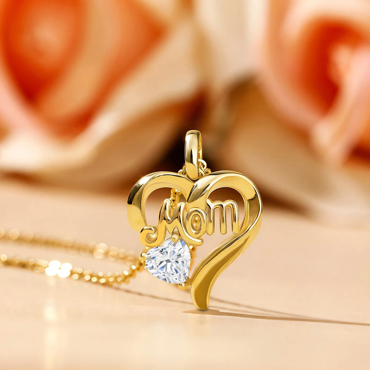 Aurélia™ 14K Mom Love Necklace