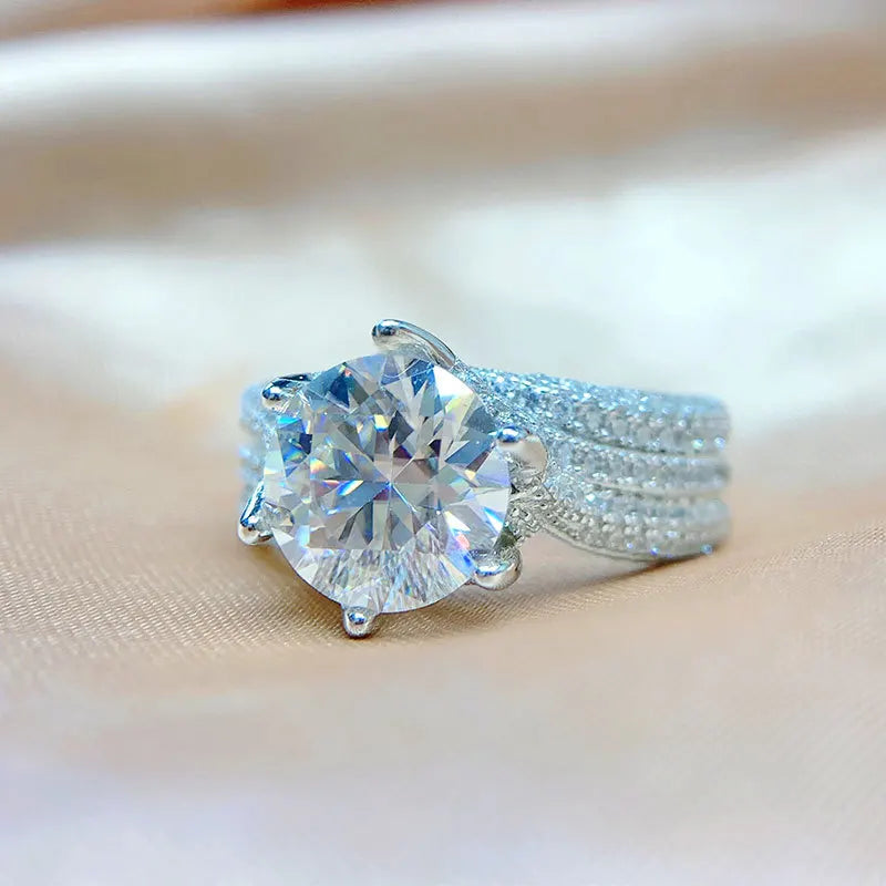 TBCYD™ D Color Moissanite Ring