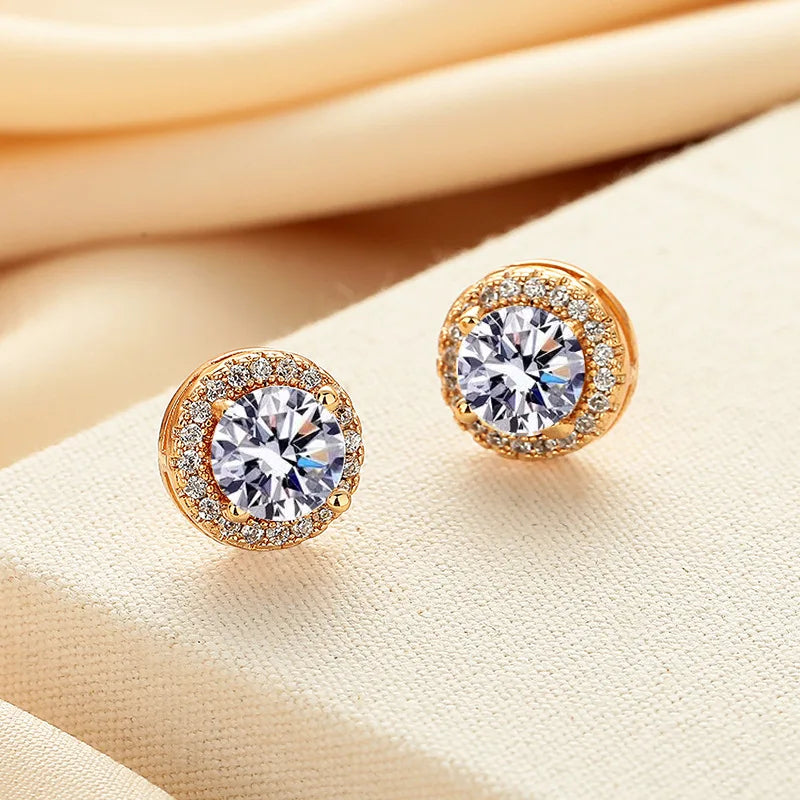 AITERNITY™ D Color Moissanite Stud Earrings
