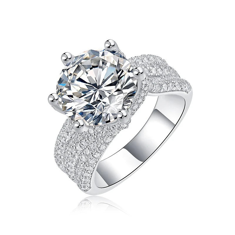 TBCYD™ D Color Moissanite Ring