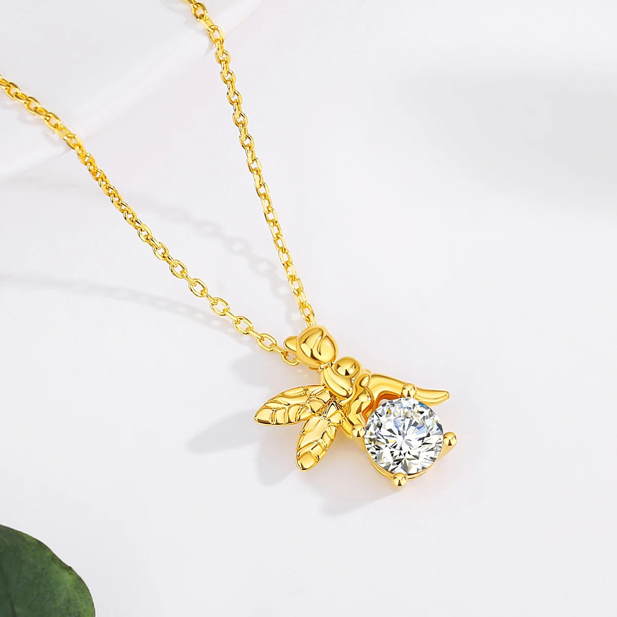 Aureus™ 18K Moissanite Necklace