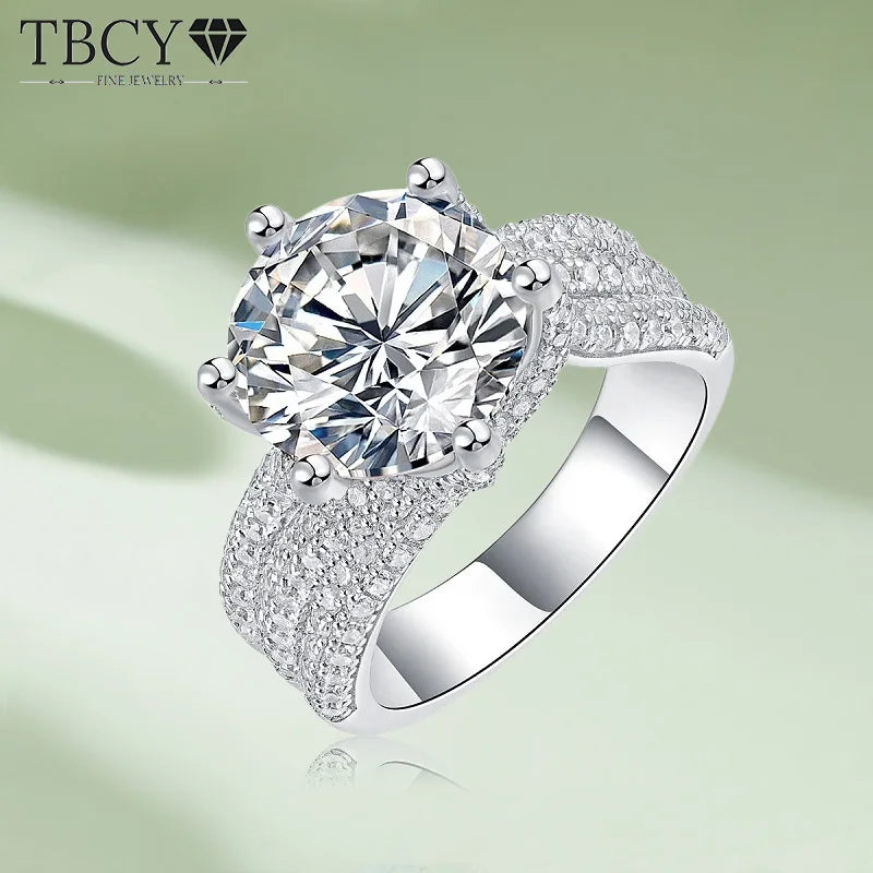 TBCYD™ D Color Moissanite Ring