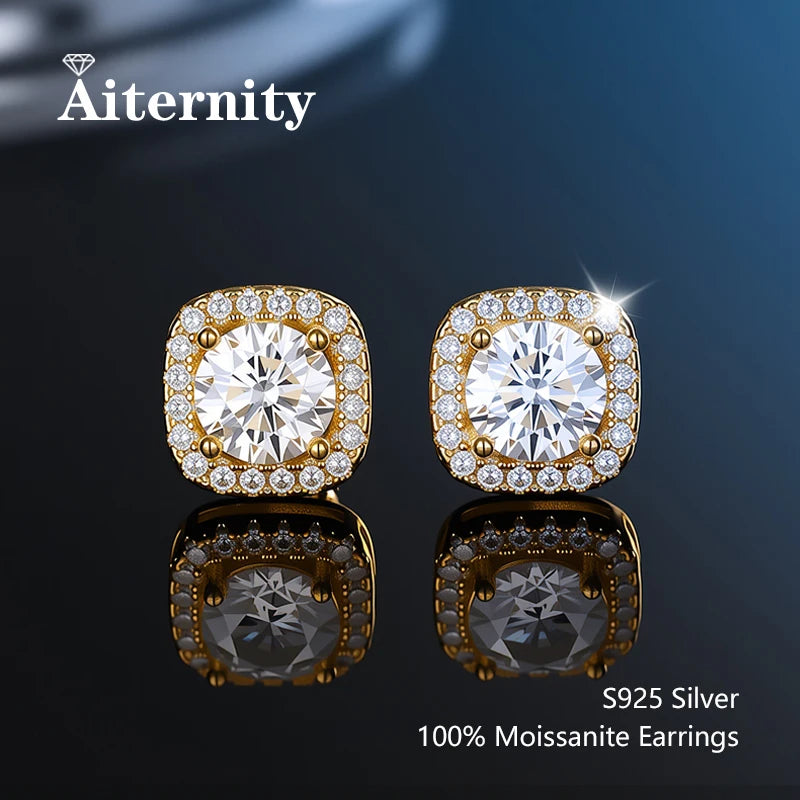 AITERNITY™ D Color Moissanite Stud Earrings