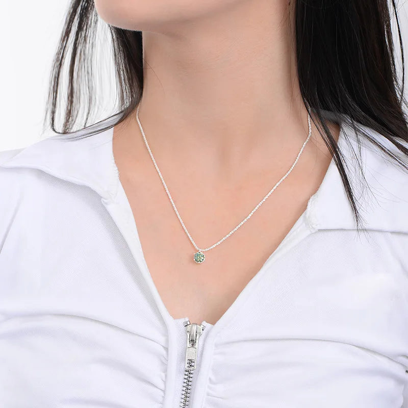 TEN CARATS Moissanit Halskette