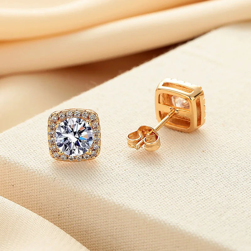 AITERNITY™ D Color Moissanite Stud Earrings