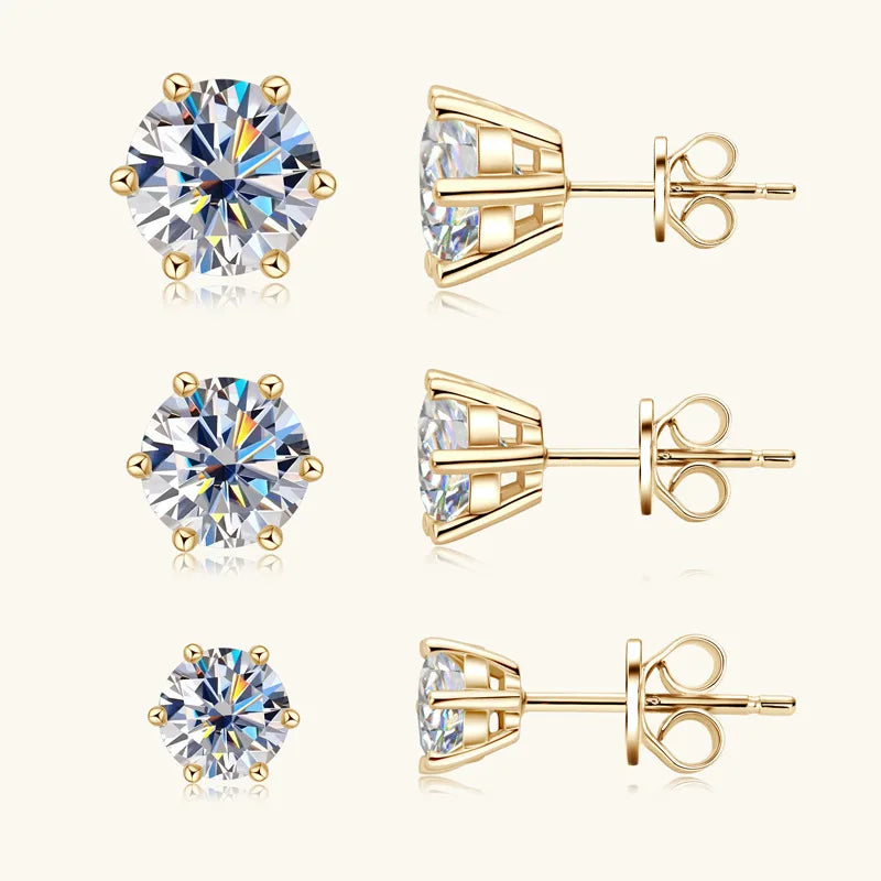 AITERNITY™ D Color Moissanite Stud Earrings