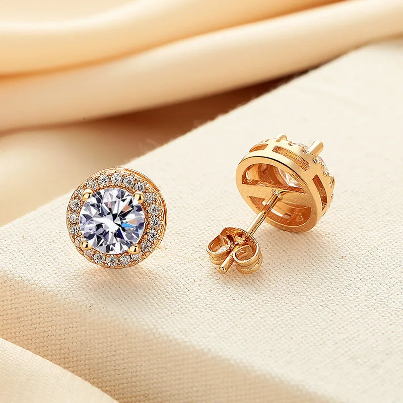 AITERNITY™ D Color Moissanite Stud Earrings