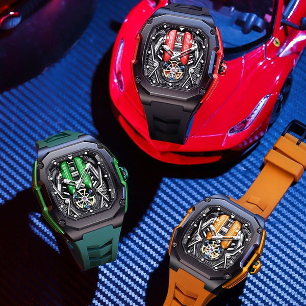 Herrenuhr „Tonneau Hollow Sport 41