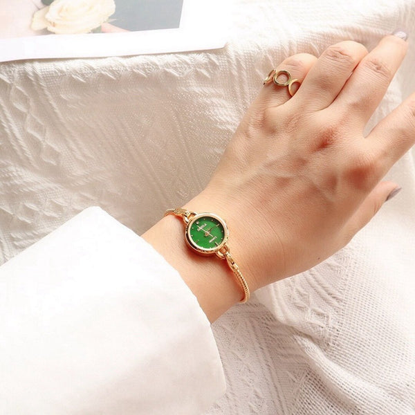 Retro Small Golden Watch